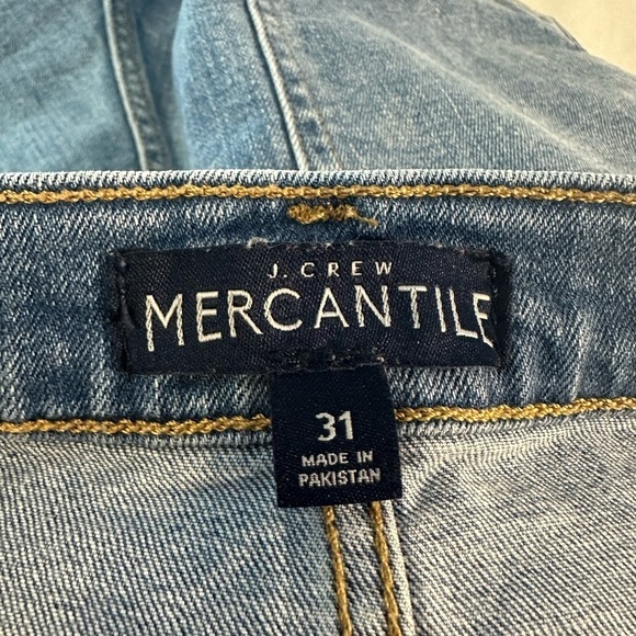 J.Crew Denim Jean Cutoff Shorts Sz 31 - Picture 9 of 10